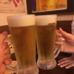 東神奈川の居酒屋「串揚げ109」で乾杯！１周年記念でドリンク100円