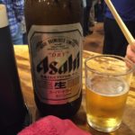 上野の立ち飲み「たきおか」で乾杯！縄のれん くぐればそこが パラダイス（心の川柳）