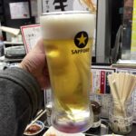 桜木町ぴおシティの立ち飲み「ふくふく」で乾杯／美味しいサッポロの生ビールが飲めるお店