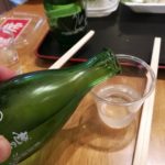 【神田】愛しの緑の小瓶！『味の笛』の越の白鳥とわさび漬けで立ち飲み