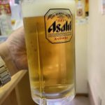 【阪東橋】立ち飲み！『まいめり』300円の生ビールと焼きたてアツアツのたこ焼き